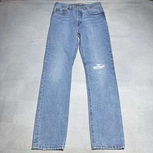 Levi's Light Blue Straight Leg Jeans